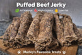 Puffed Jerky Beef Lungs. All Natural Dog Cheew