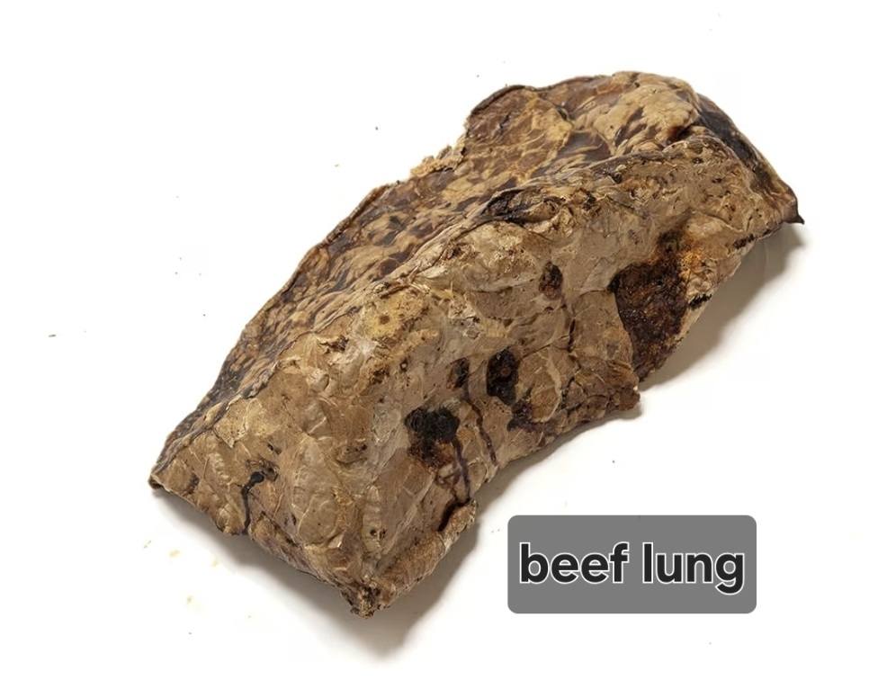 Puffed Jerky Beef Lungs. All Natural Dog Cheew