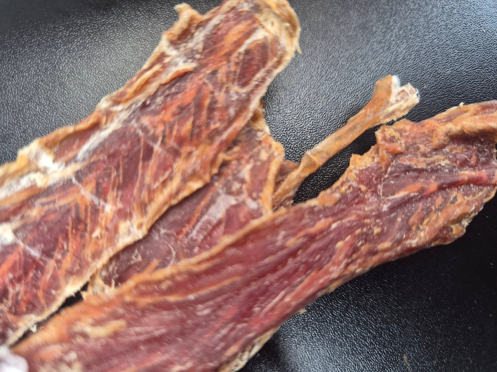 100% Duck Jerky. Natural Dog Treat