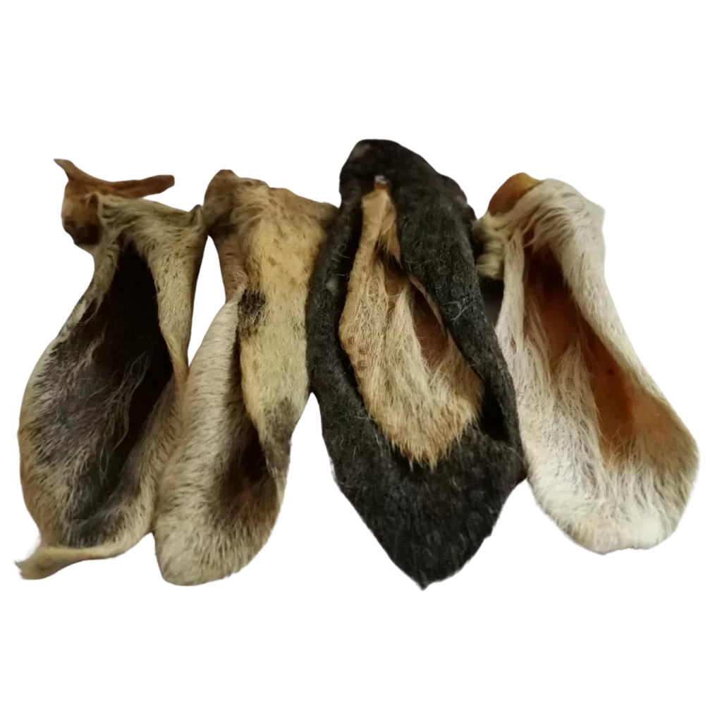 Fur on Lamb Ears. All natural dog treats