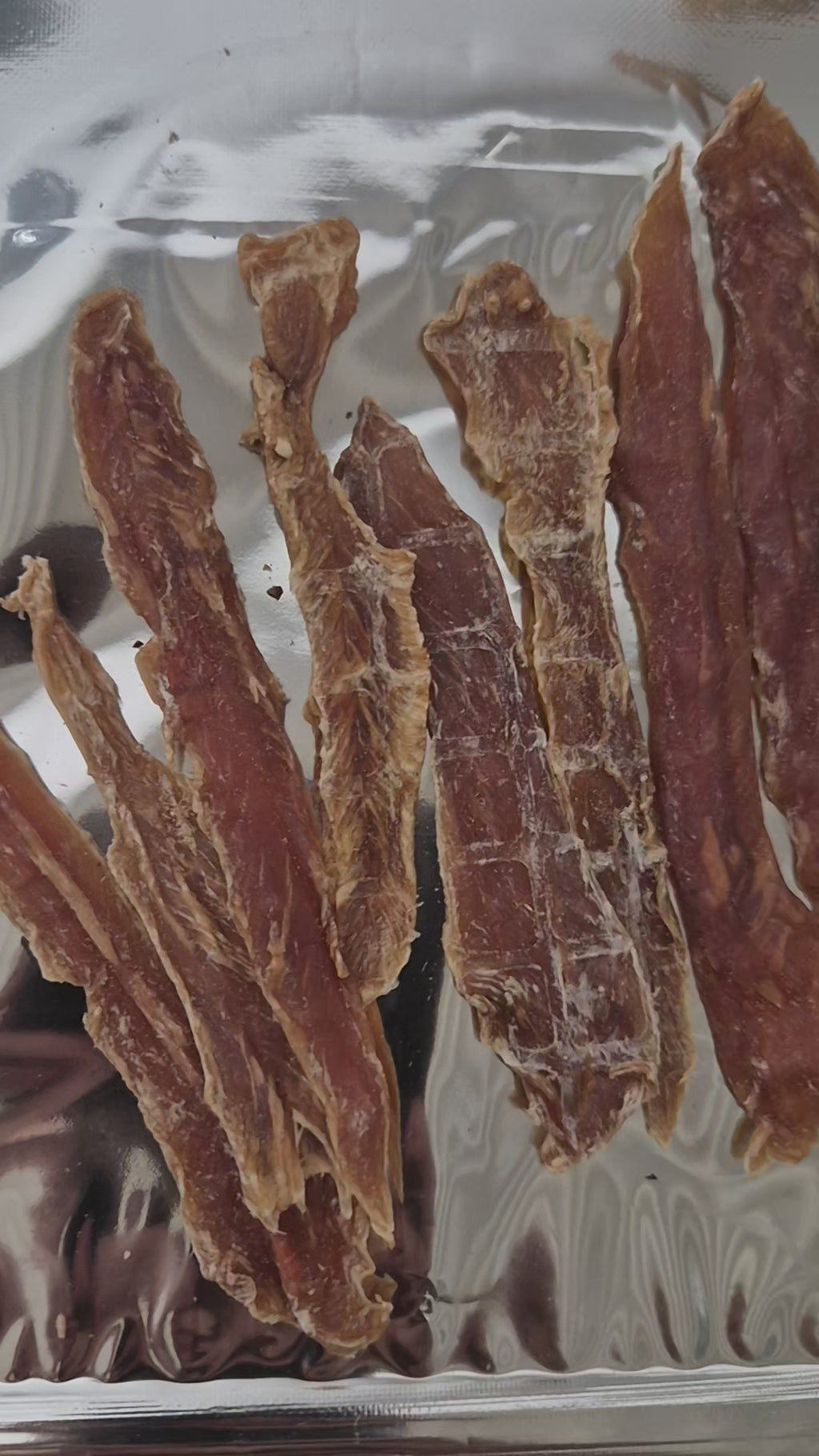100% Duck Jerky. Natural Dog Treat