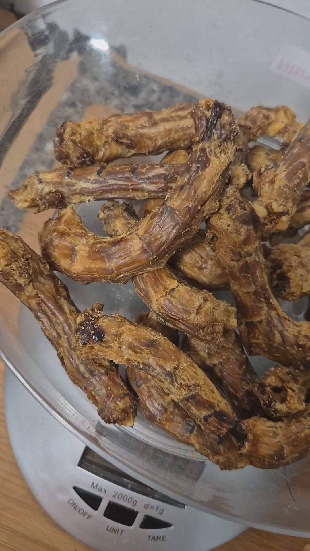 Chicken Neck. All natural dog treat.