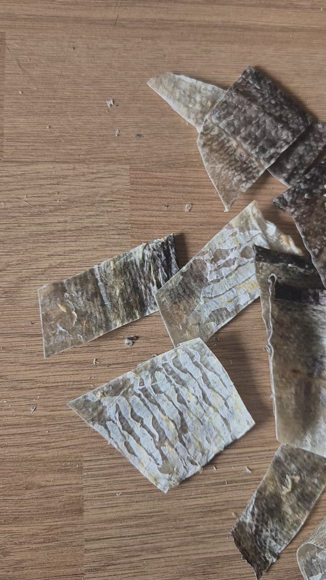Flat Fish Skin Natural Treats for Dogs