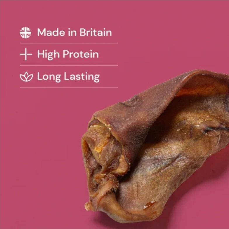 Large pig ears All Natural dog chew