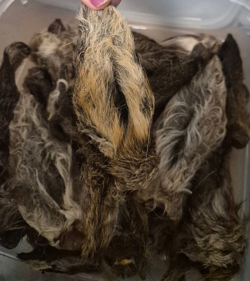 200g Fur on Venison Ears