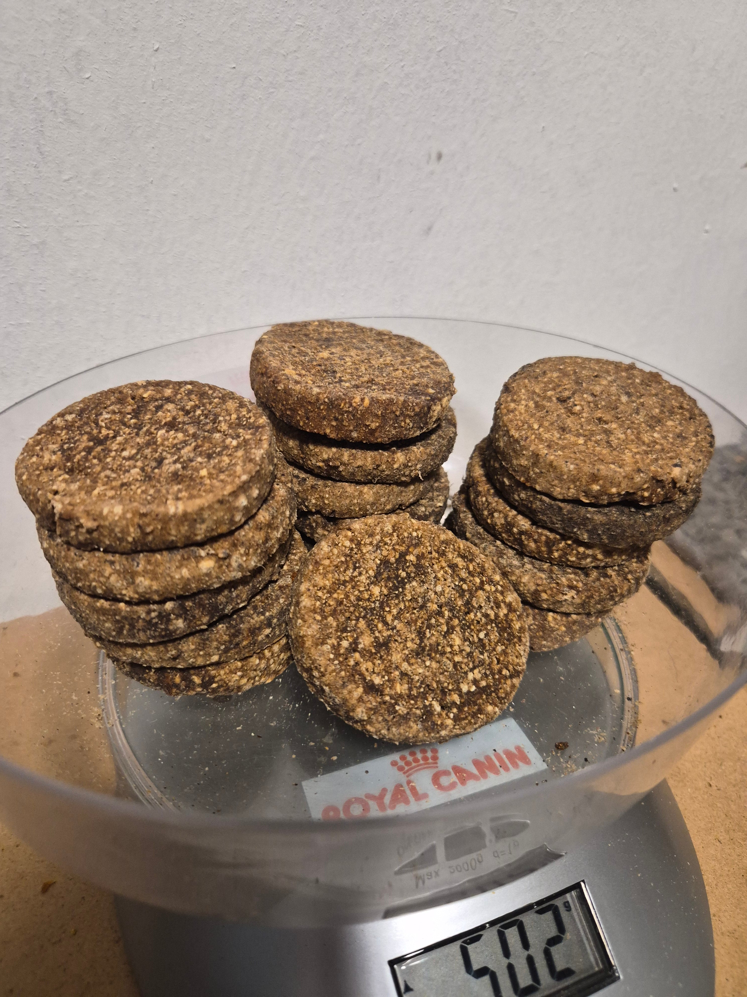 Mixed Flavoured Gourmet Burgers. Natural dog treats